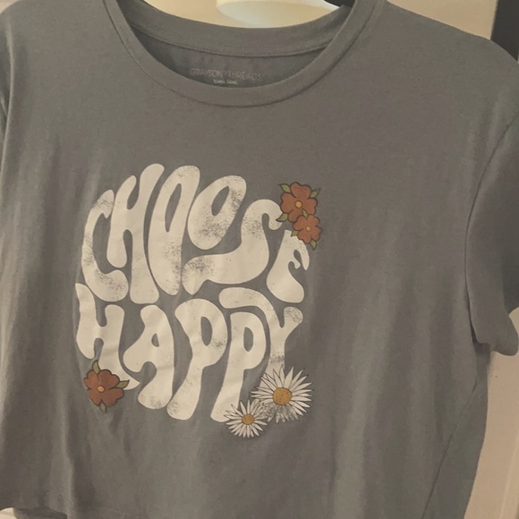 3/$30 Choose Happy Graphic Tee 😃 - Picture 2 of 4